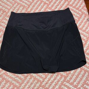 Athleta Black Performance Skort with Built-In Shorts